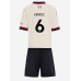 Liverpool Milos Kerkez #6 Bortedraktsett Barn 2025-26 Korte ermer (+ Korte bukser)